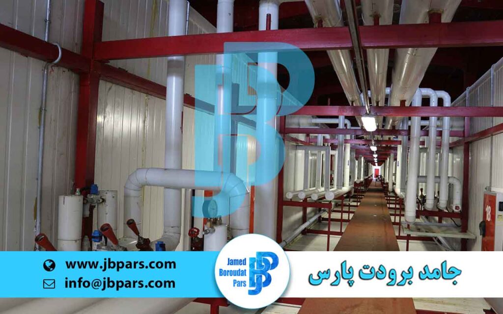 طراحی و ساخت انواع سردخانه های آمونیاکی توسط شرکت جامد برودت پارس